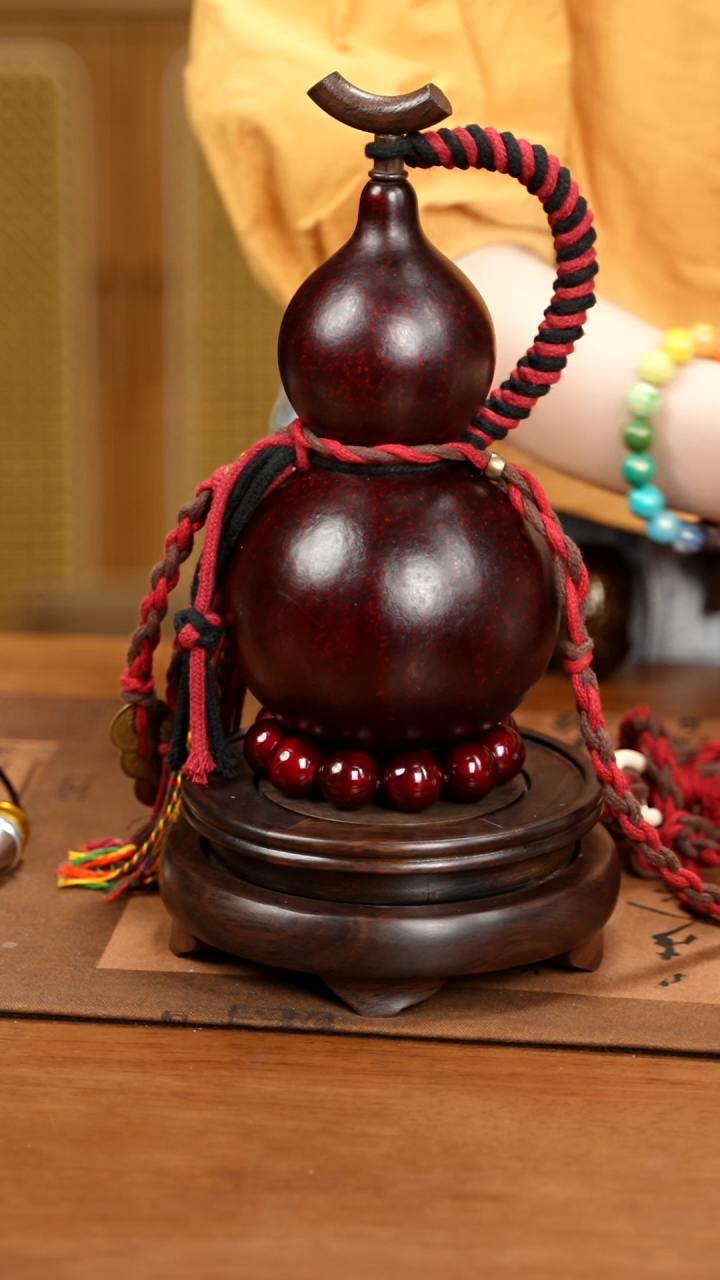 YA078藏绳款葫芦不包手串