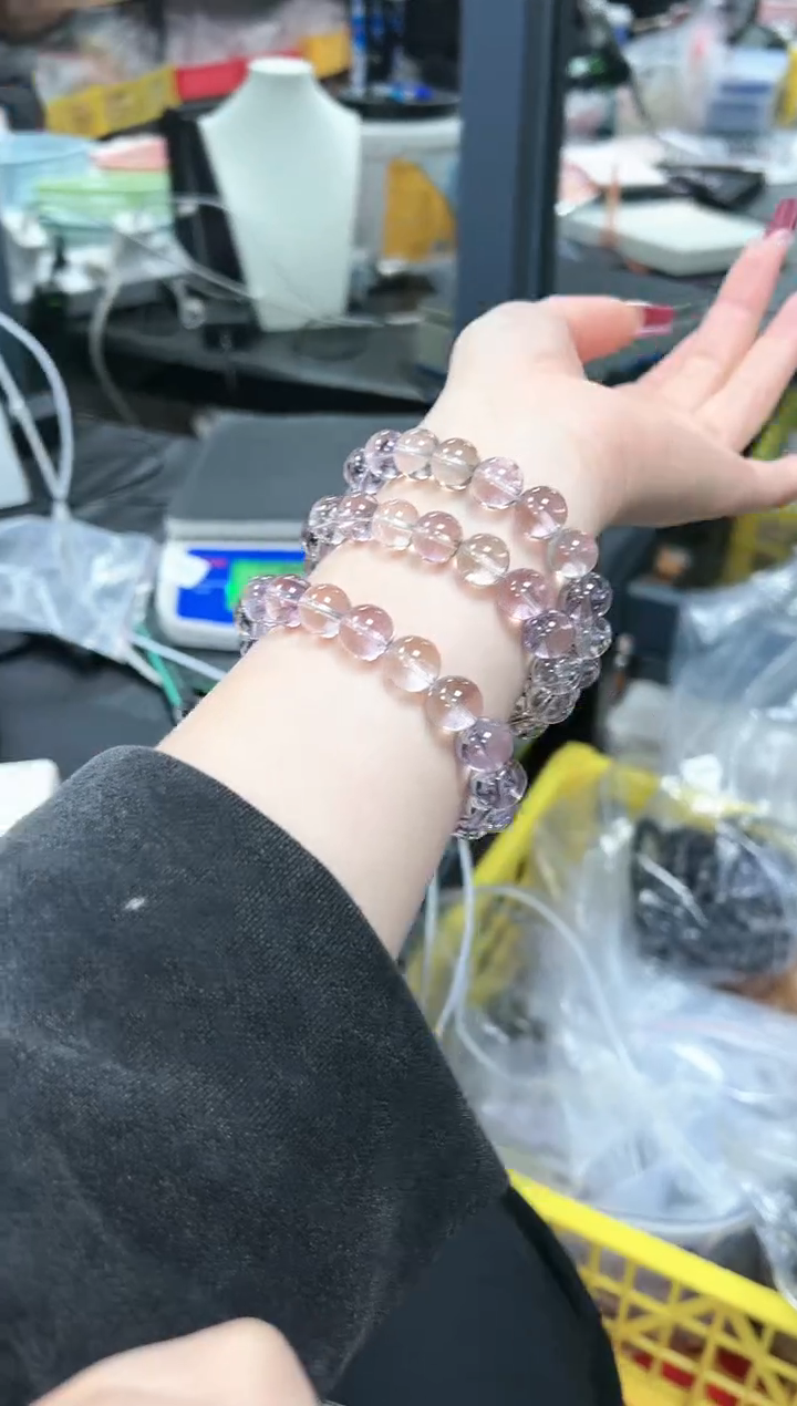 【闪购商品】水晶手串未镶嵌12b多样性发其一/1条11mm默认微瑕