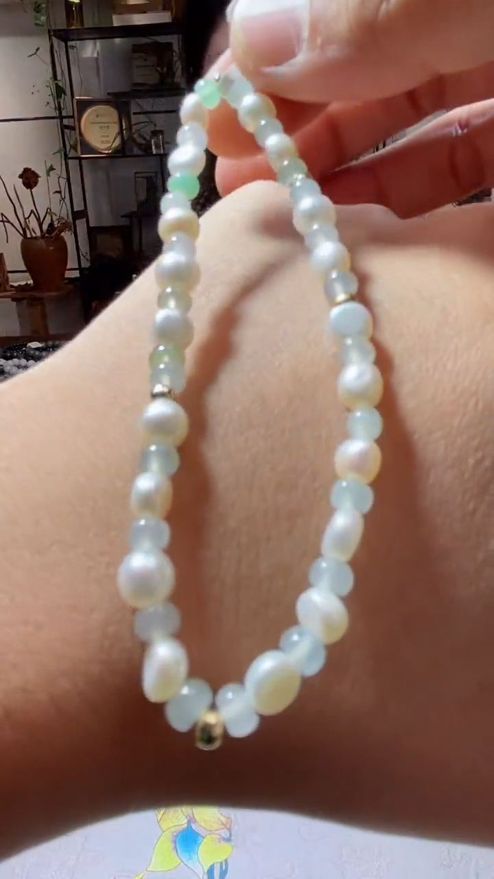 未镶嵌手链翡翠手串