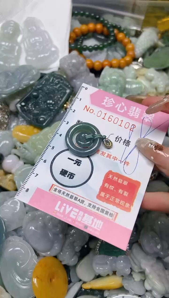 【闪购商品】翡翠颈饰未镶嵌闪购0160102