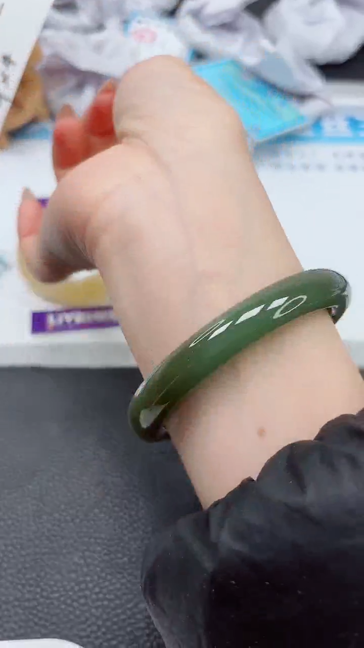 【闪购商品】和田玉手镯未镶嵌595---60