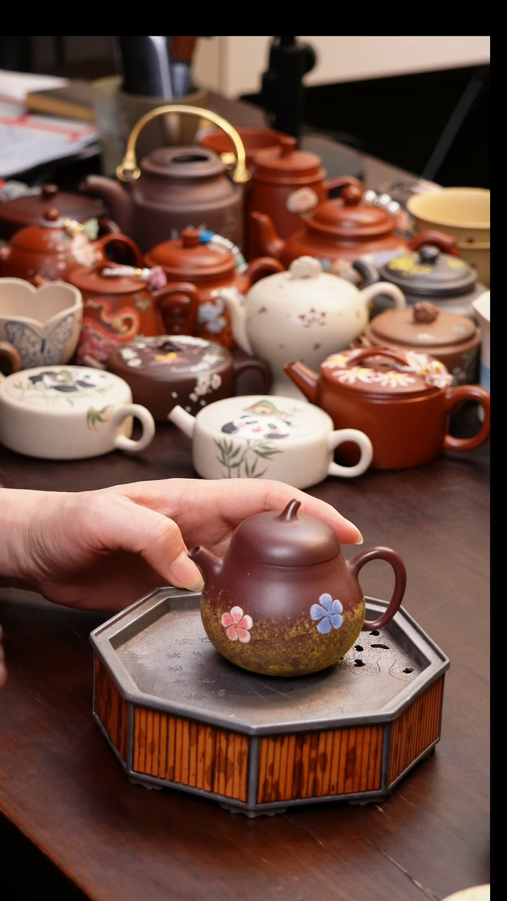 【闪购商品】原矿紫砂手工杯子壶