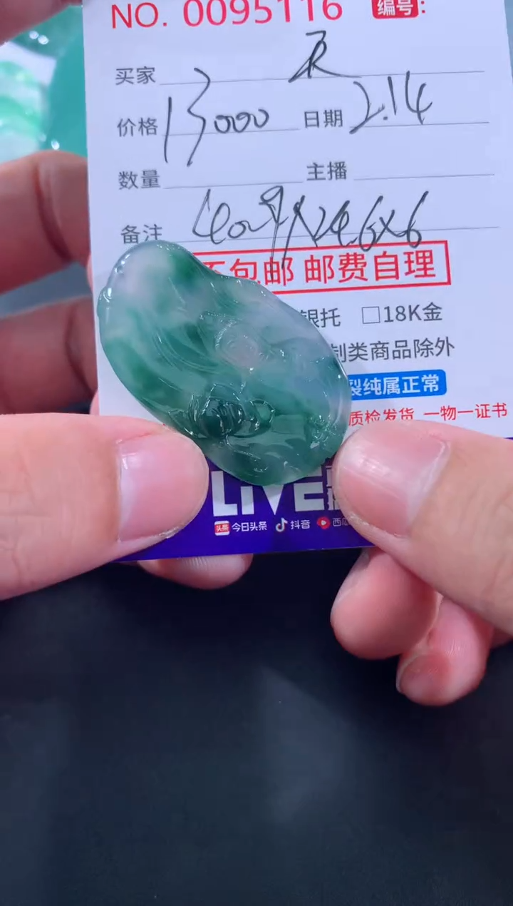 【闪购商品】翡翠颈饰未镶嵌天