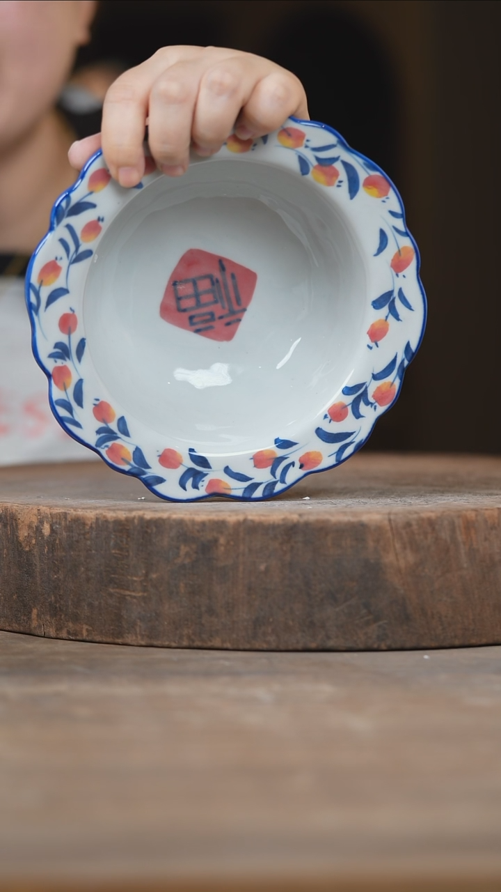 瓷片景德镇高温釉下彩（食品级）