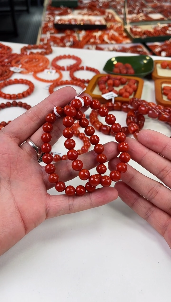 【闪购商品】南红玛瑙瓦西手串9+未镶嵌（多样式发其一）