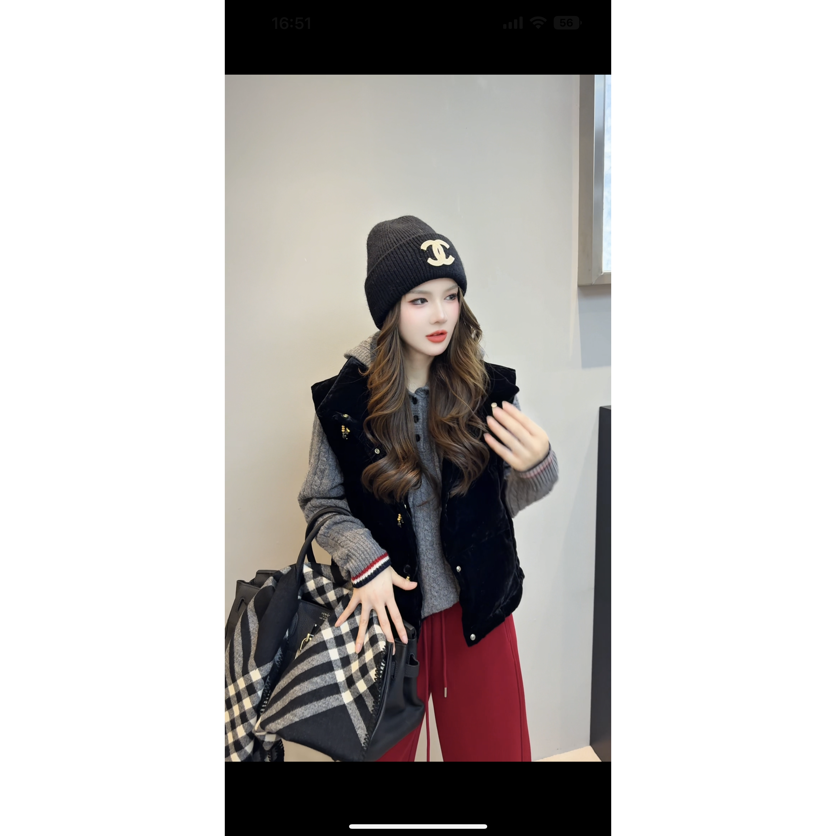 KIKI严选：596-零点520家欧货南油秋冬加厚国风新中式百搭时尚马