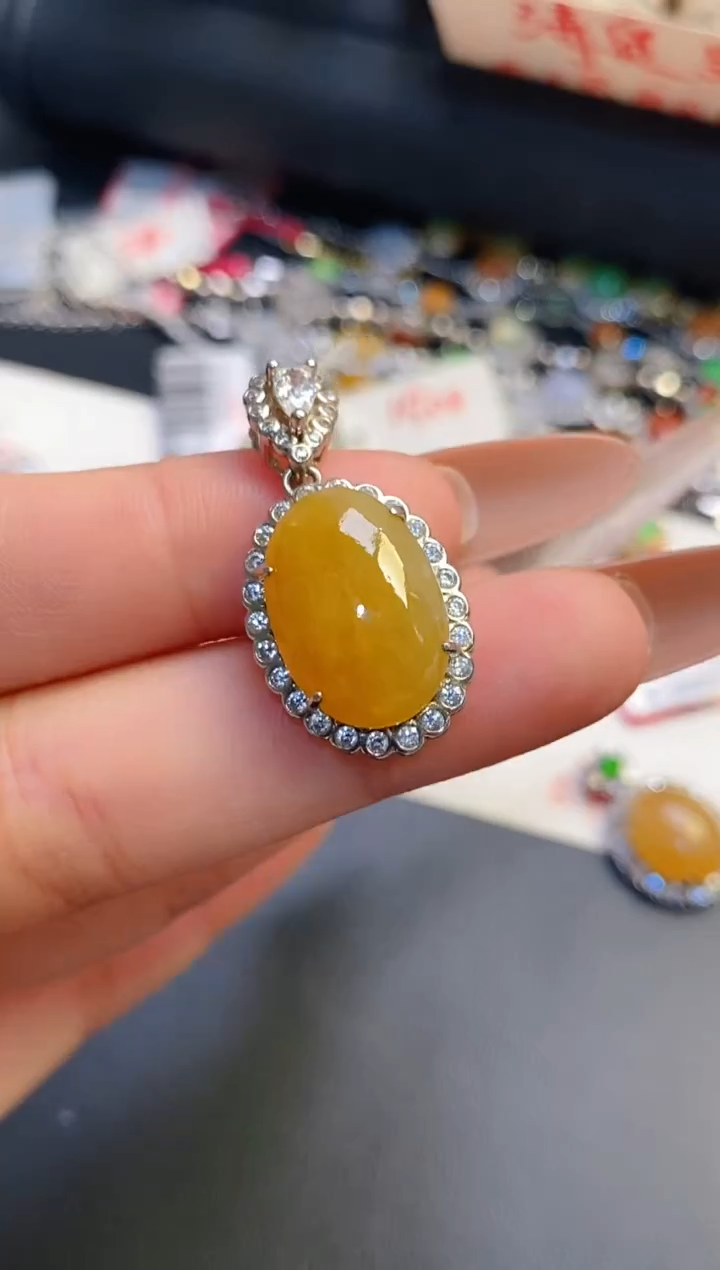 银S925镶嵌戒指翡翠鮑****饰天然