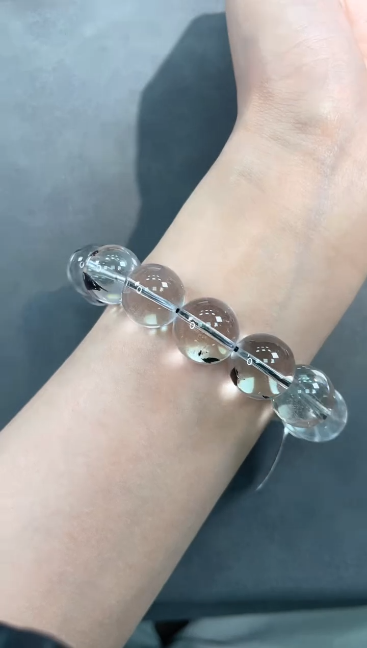 水晶手链未镶嵌90号闪灵单圈16mm