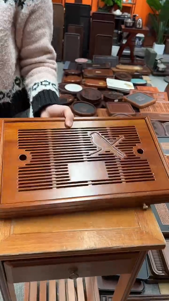 福利一整块花梨木长40CM宽24CM茶盘