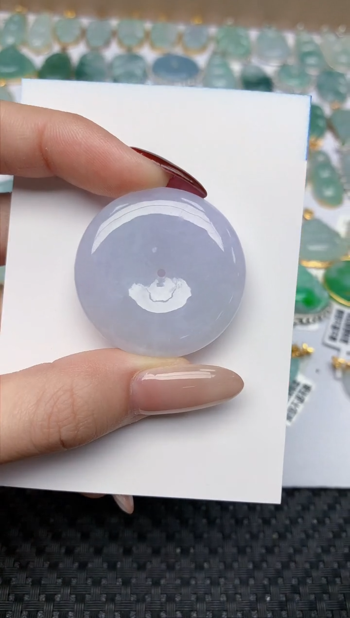 【闪购商品】翡翠颈饰未镶嵌天然翡翠a货