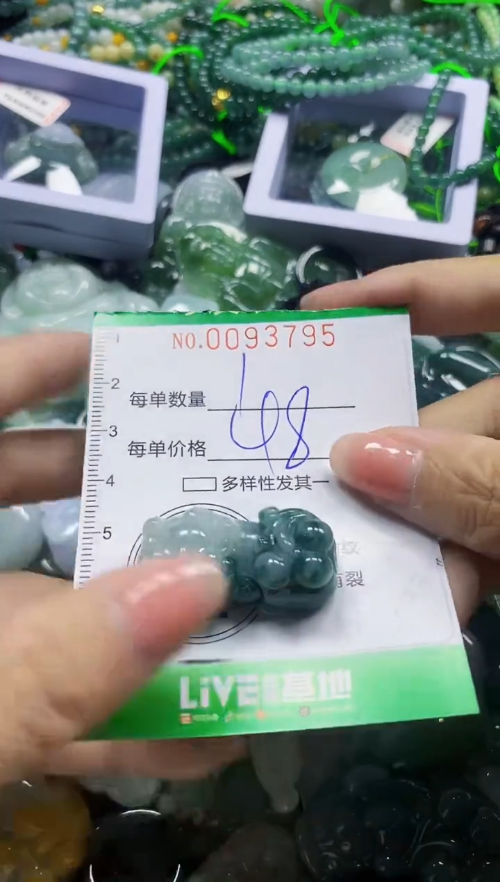 颈饰未镶嵌翡翠翡翠闪购Y0093795