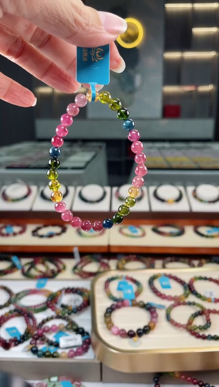 【闪购商品】碧玺单圈手串未镶嵌（多样性发一条）Q