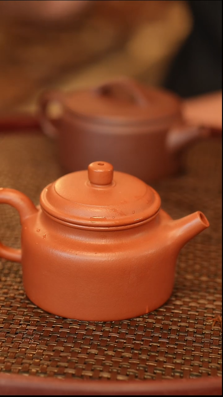 茶壶紫砂全手 德钟 大红袍 160cc