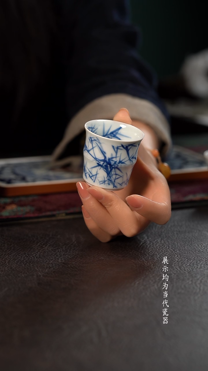 厚力煊清风竹竹节杯 随机