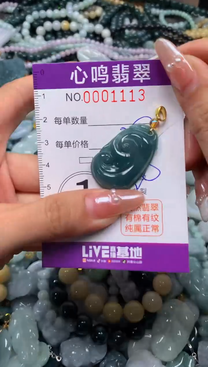 颈饰未镶嵌翡翠闪购001113
