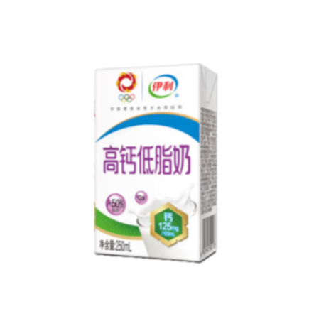【可饮用20天左右】伊利高钙低脂奶(250ml*16盒)