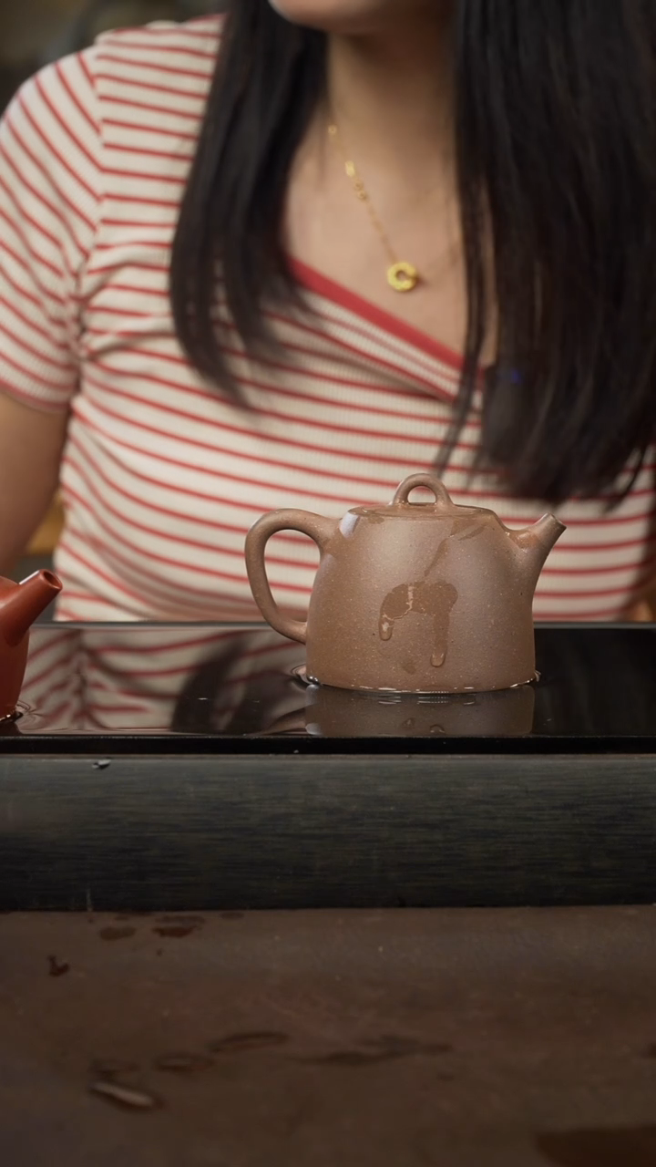 茶壶紫砂212，汉铎，段泥，160cc