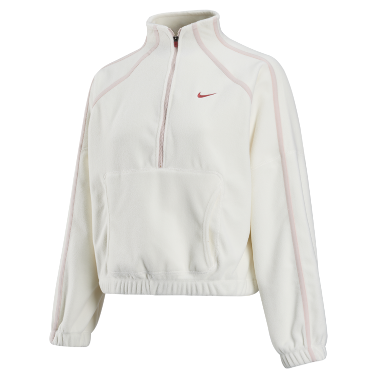 NIKE/耐克官方正品长袖卫衣上衣立领白色女子 IQ3836-133