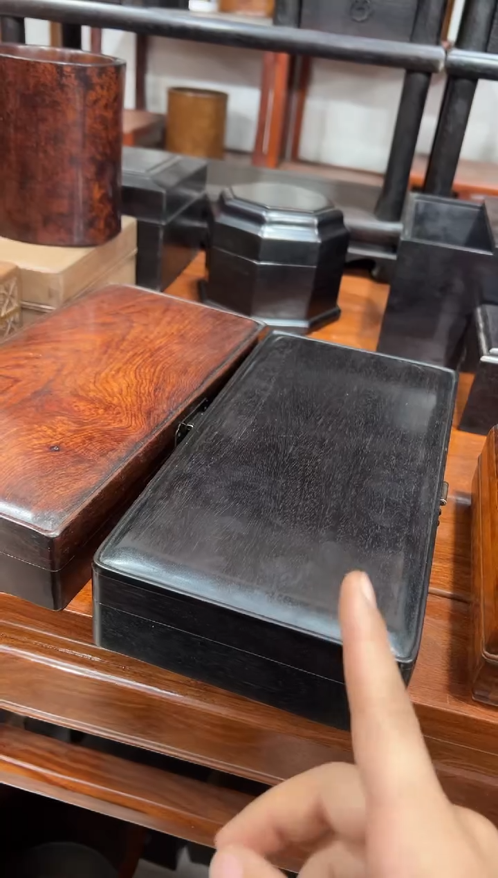 紫檀木精品拜帖盒