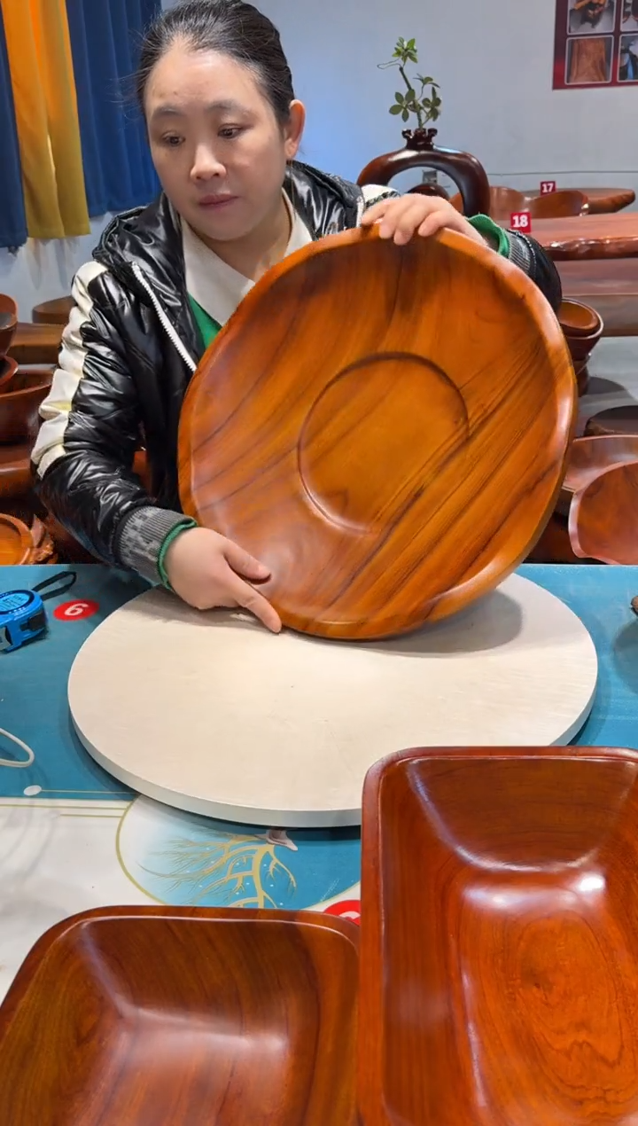 木 花好月圆 42.5*42.5*8