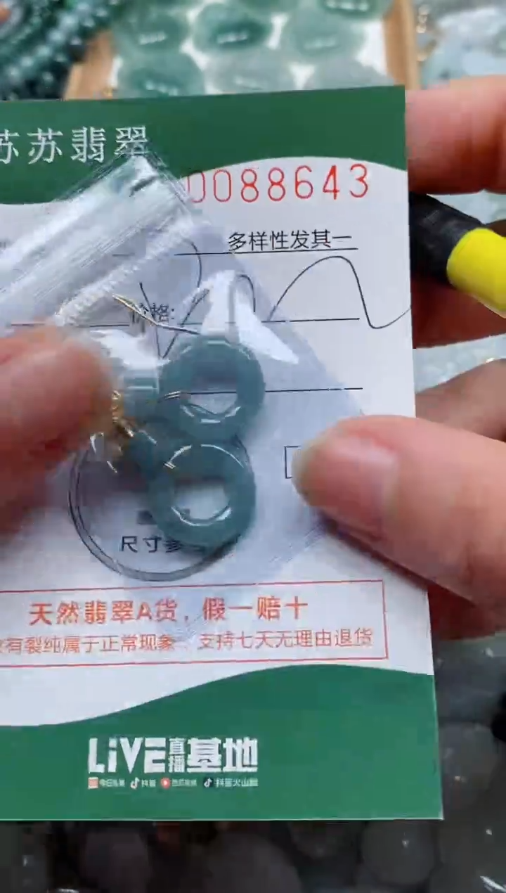 【闪购商品】翡翠颈饰未镶嵌闪购商品0088643