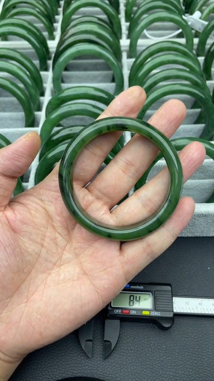 未镶嵌手镯和田玉（碧玉）13-59.5