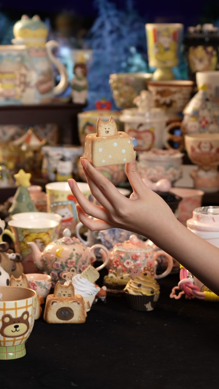 其他陶吃***？景德镇釉下彩手绘设计师款陶瓷