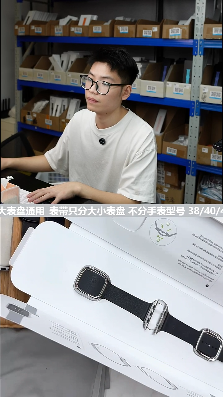 准新品白盒编码 6512 小表盘现代风午夜色s码 