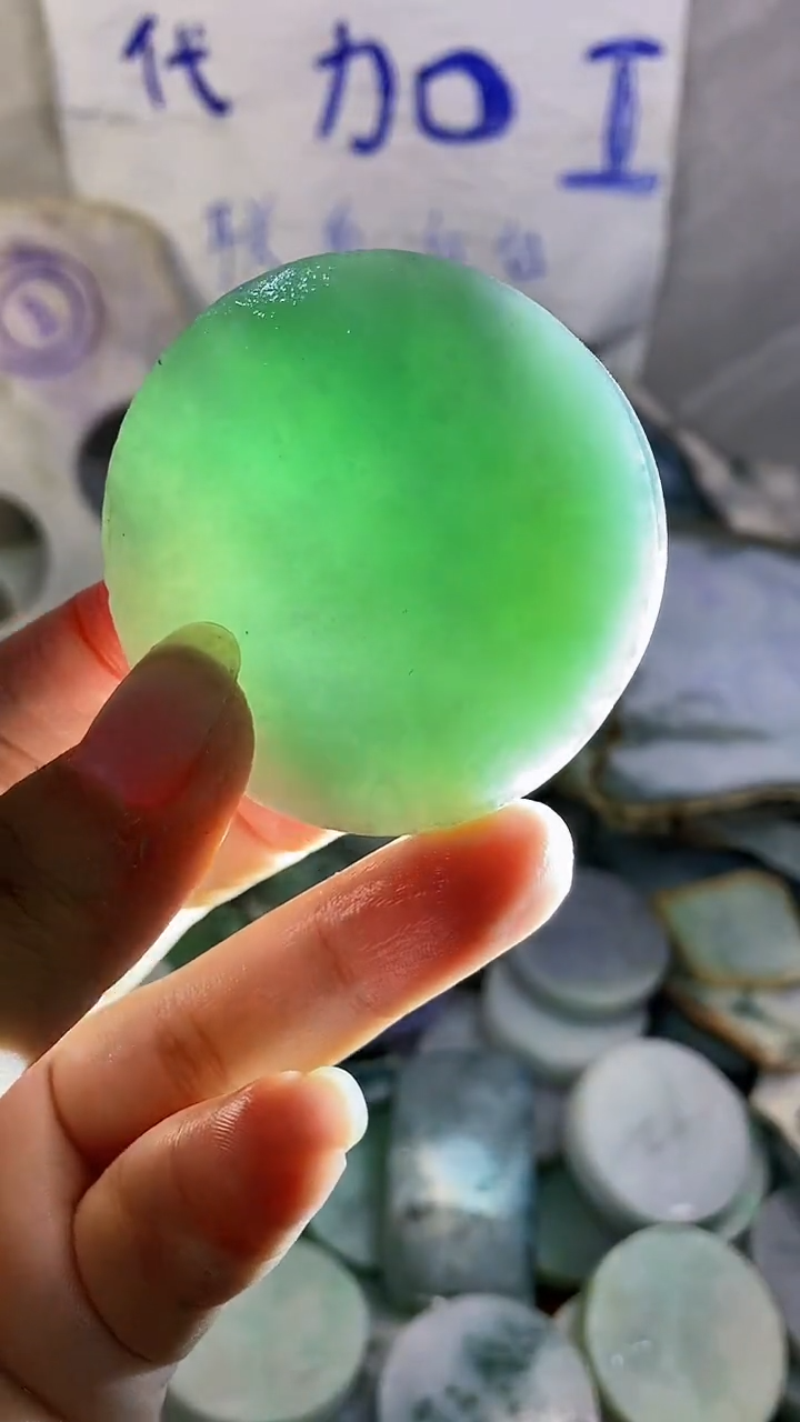 裸石翡翠纯天然A货翡翠83