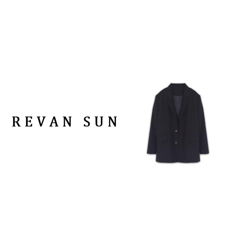  ［REVAN SUN］-大骨架穿搭 初夏 西装外套32251
