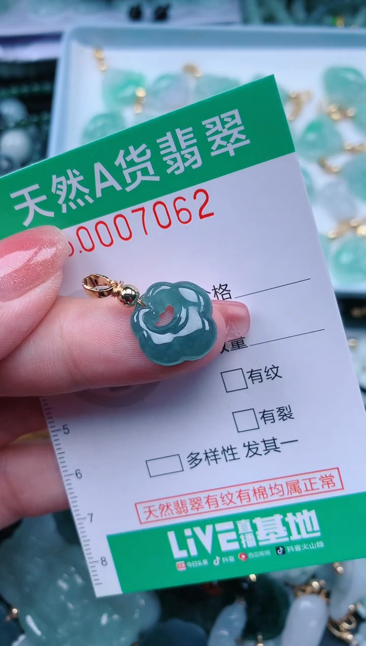 【闪购商品】翡翠颈饰未镶嵌.0007062