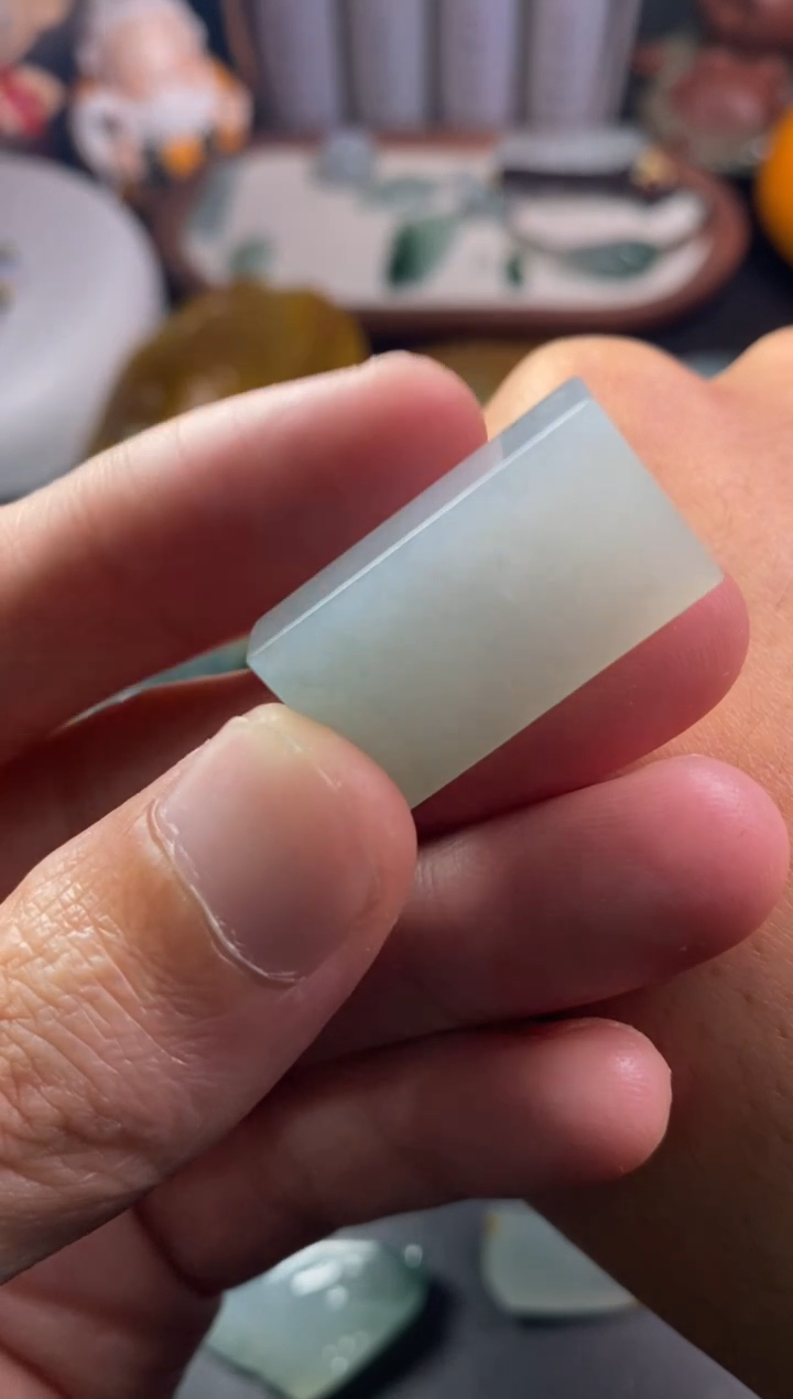 未镶嵌定制翡翠翡翠片料定制未镶嵌12.8-15