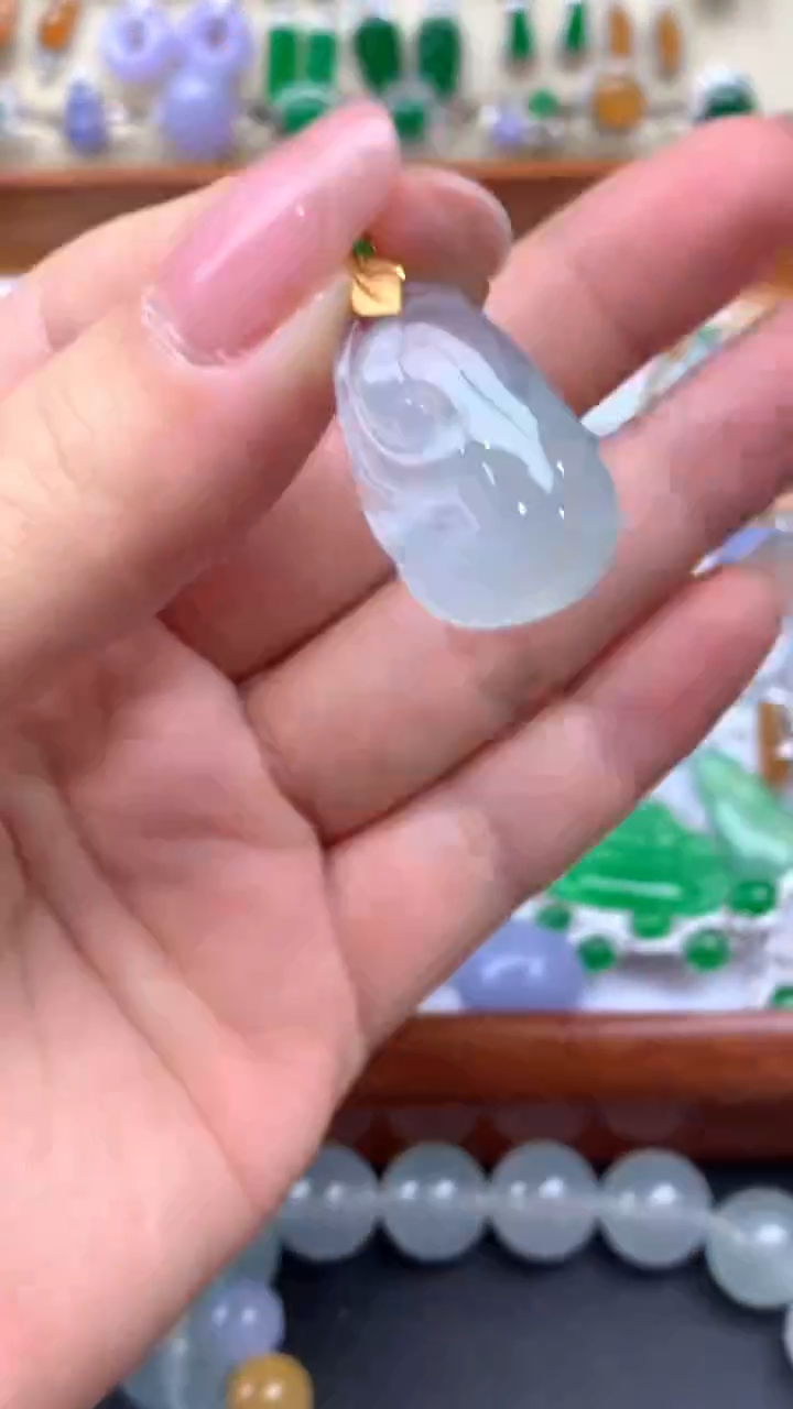 【闪购商品】翡翠颈饰未镶嵌134-天然翡翠