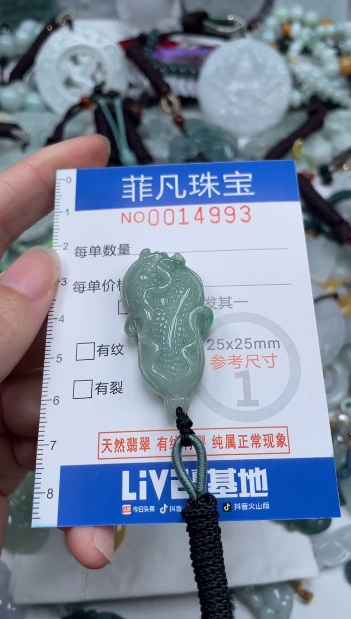 颈饰未镶嵌翡翠14993