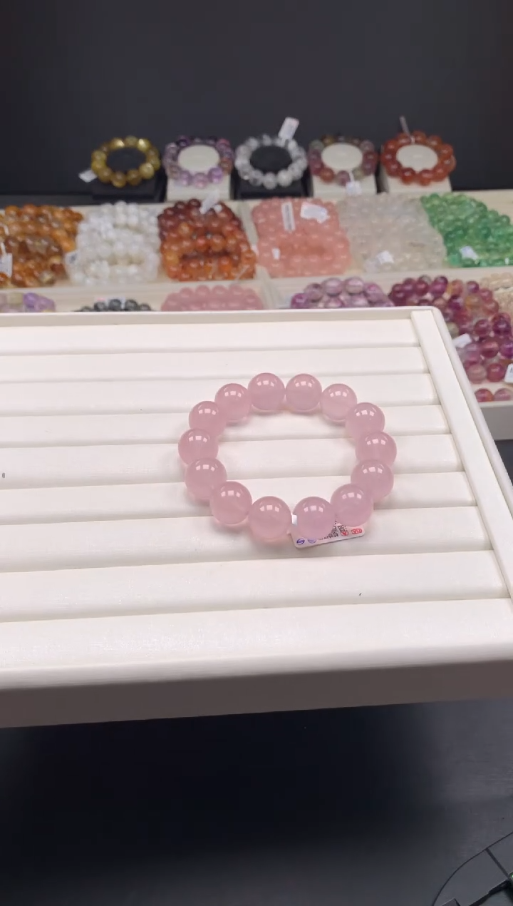 【闪购商品】水晶手链未镶嵌马粉16，A61