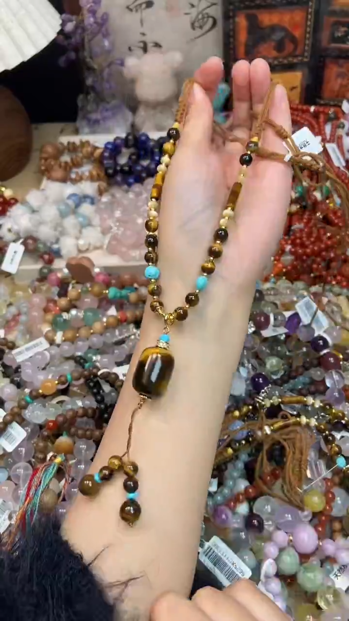 未镶嵌石英质玉项链416