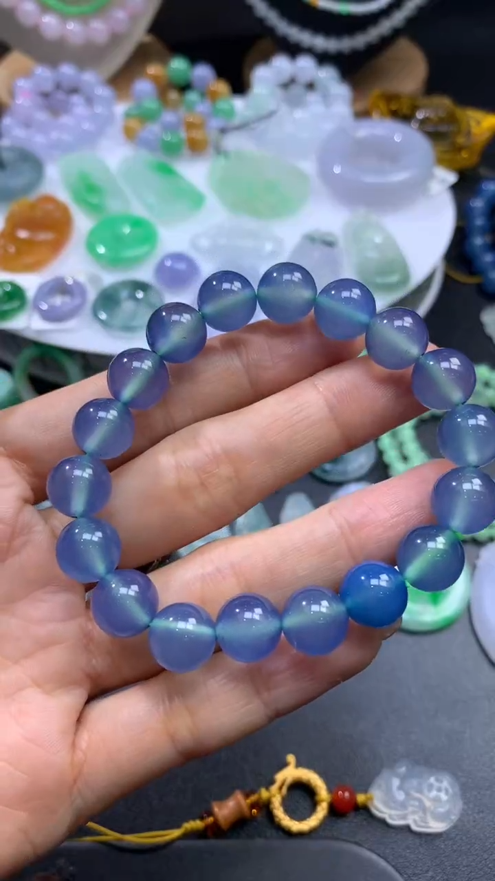 【闪购商品】玛瑙/玉髓手串未镶嵌玉髓多样性发