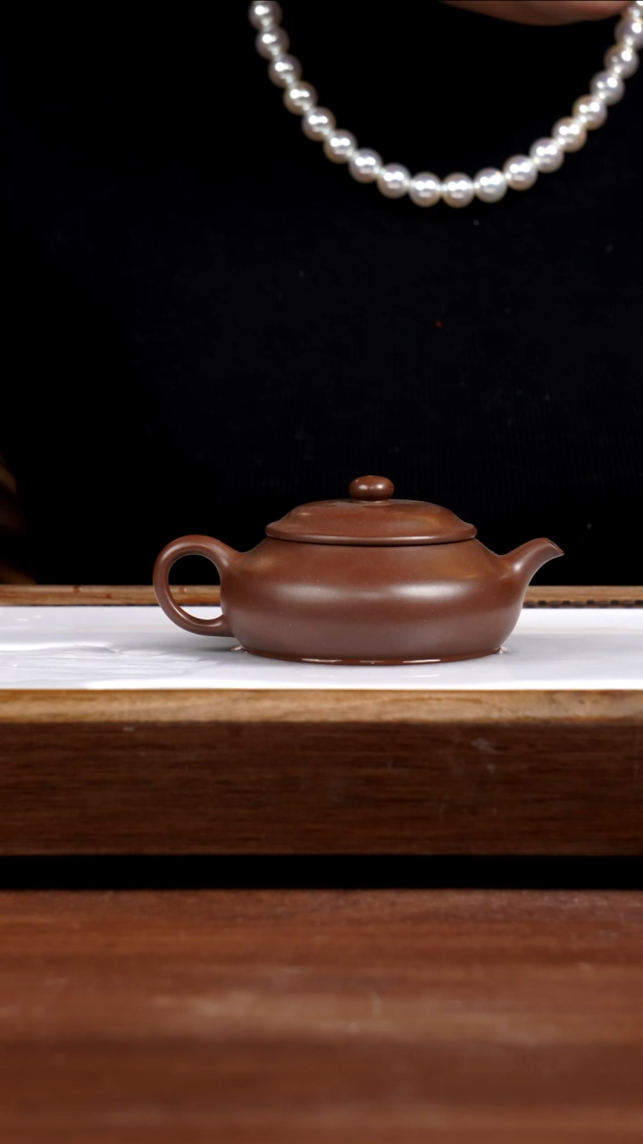 【闪购商品】紫砂茶盏80年代一厂老紫泥明炉180CC