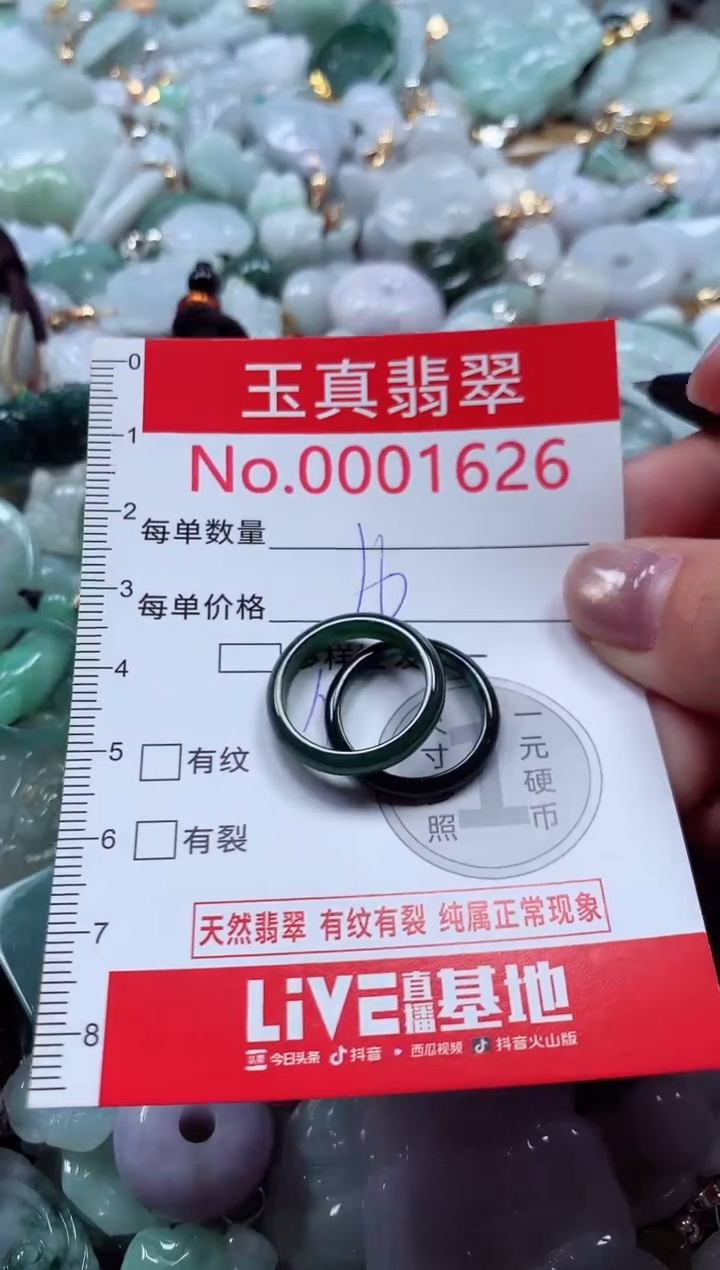 吊坠(不含链)未镶嵌翡翠1626