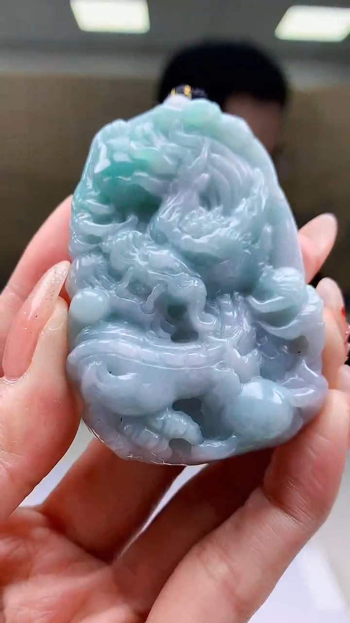 【闪购商品】定制翡翠未镶嵌5153MM-毛货挂件10