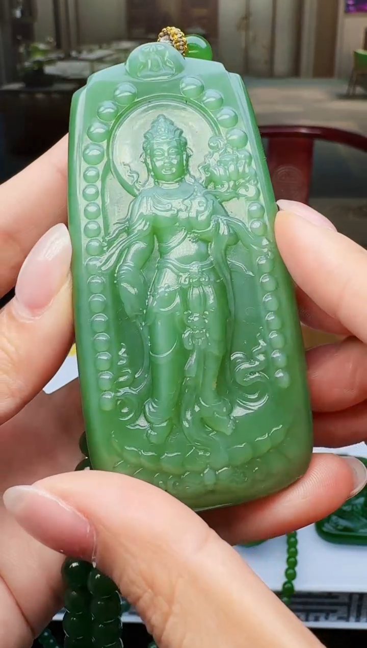 定制和田玉玉界匠心天然和田玉（拍一发一）