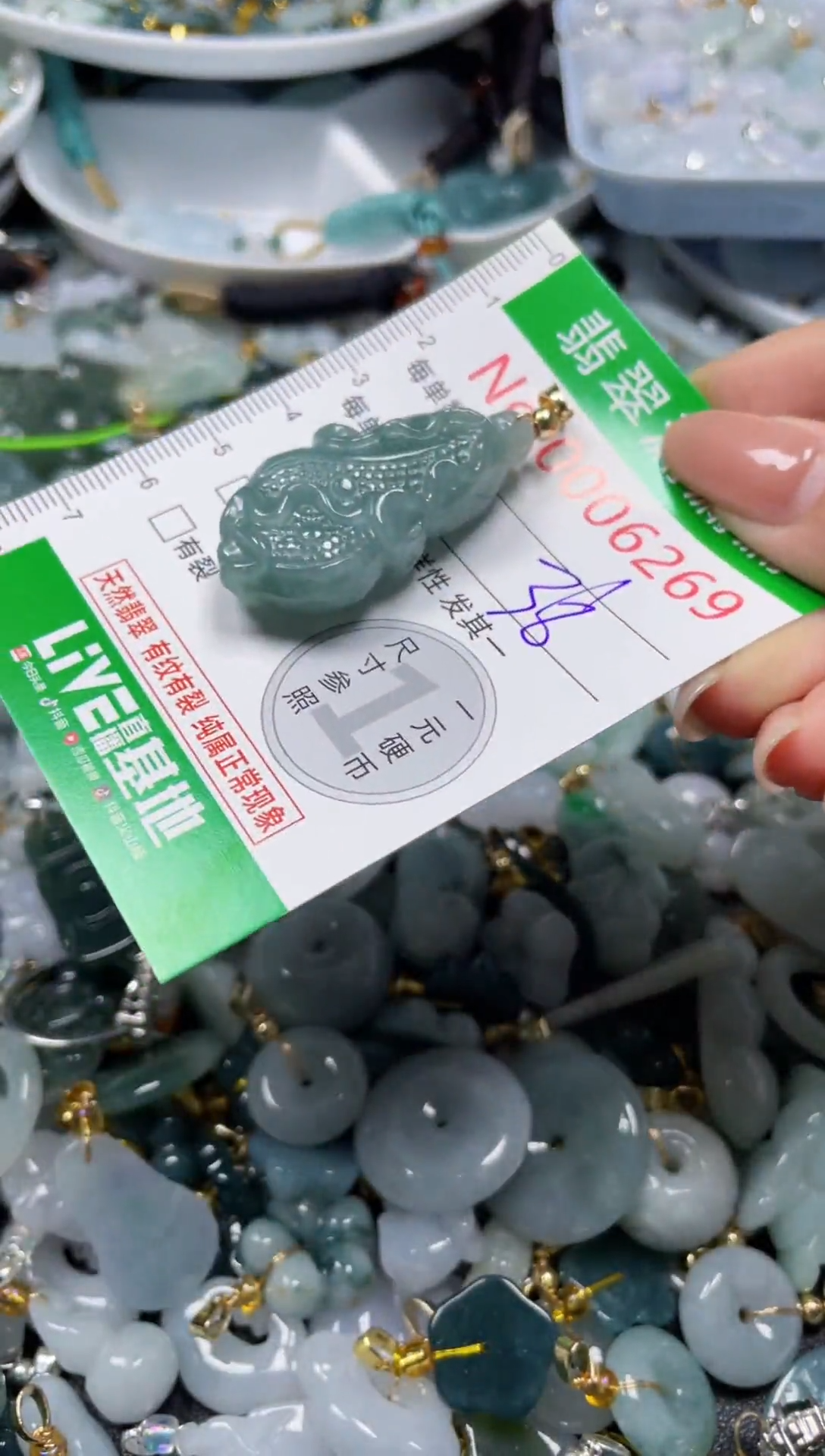 颈饰未镶嵌翡翠6269