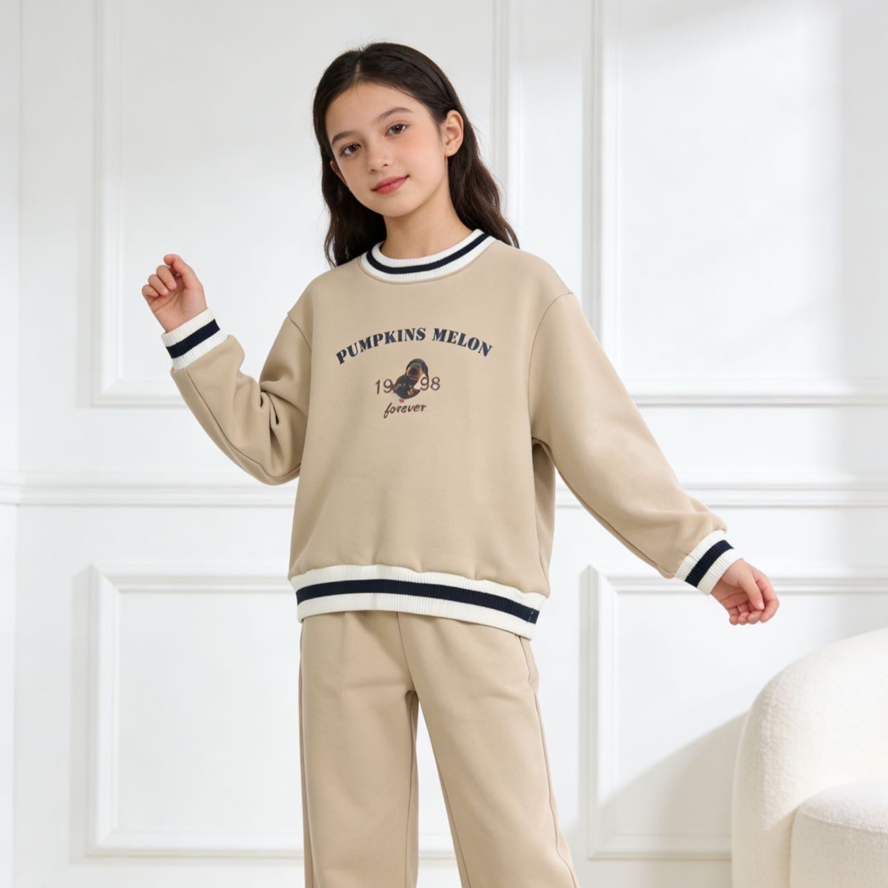 508高端专享老林家冬季圆领卫衣米卡（林）