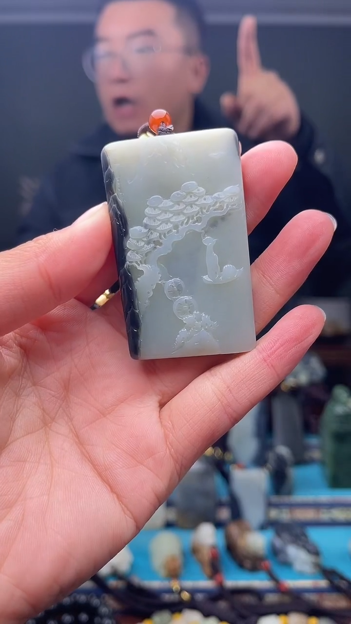 未镶嵌和田玉挂件1