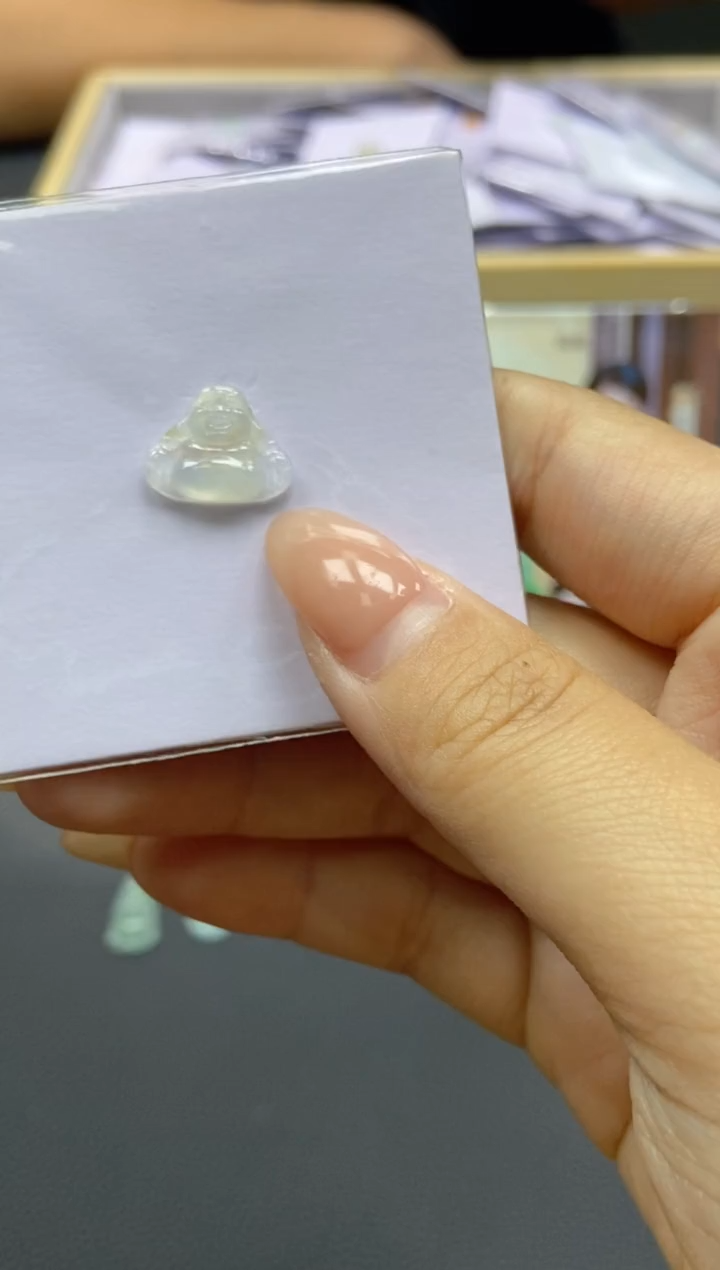 【闪购商品】定制翡翠银S925镶嵌天然翡翠A货124