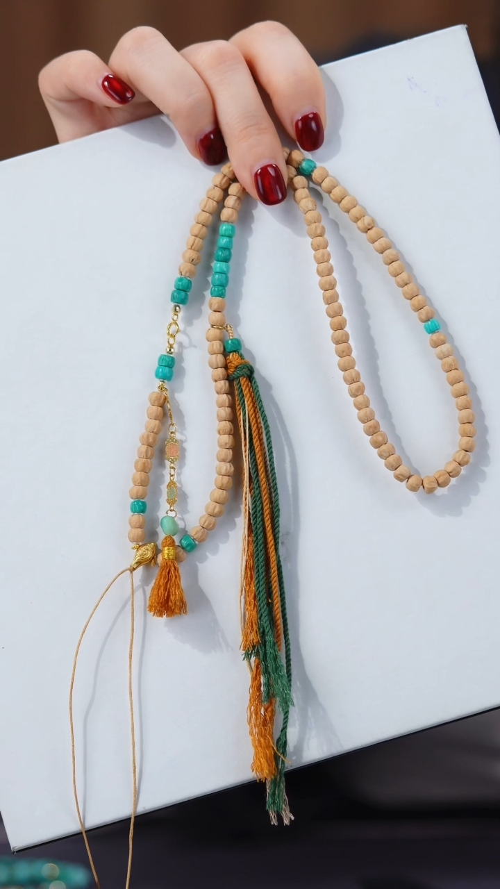 【闪购商品】绿松石项链18K金镶嵌1