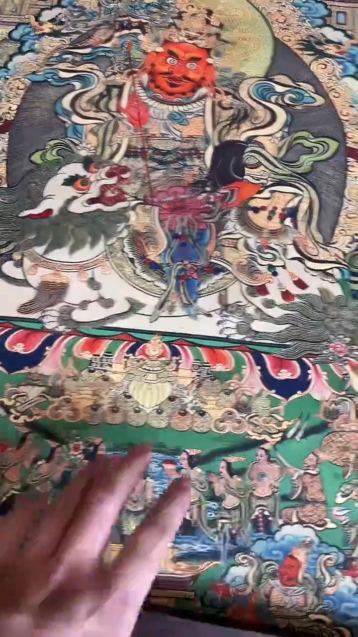 卷轴画手绘唐卡053