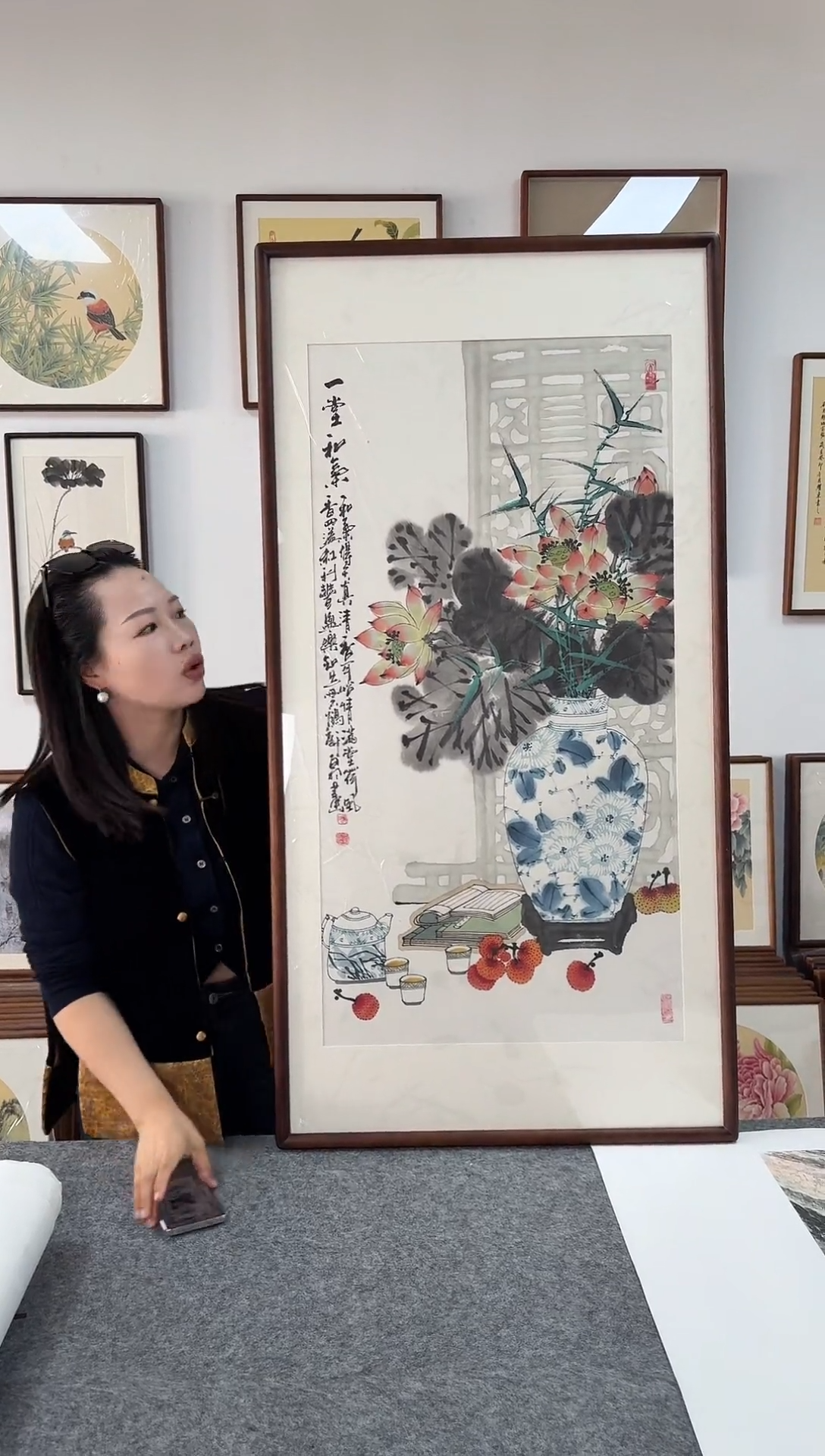 书法A220-63*123尺寸