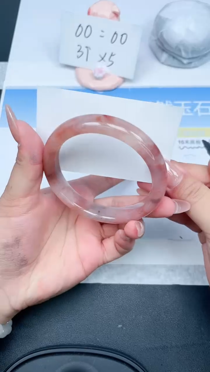 【闪购商品】石英质玉手镯未镶嵌508-62.7