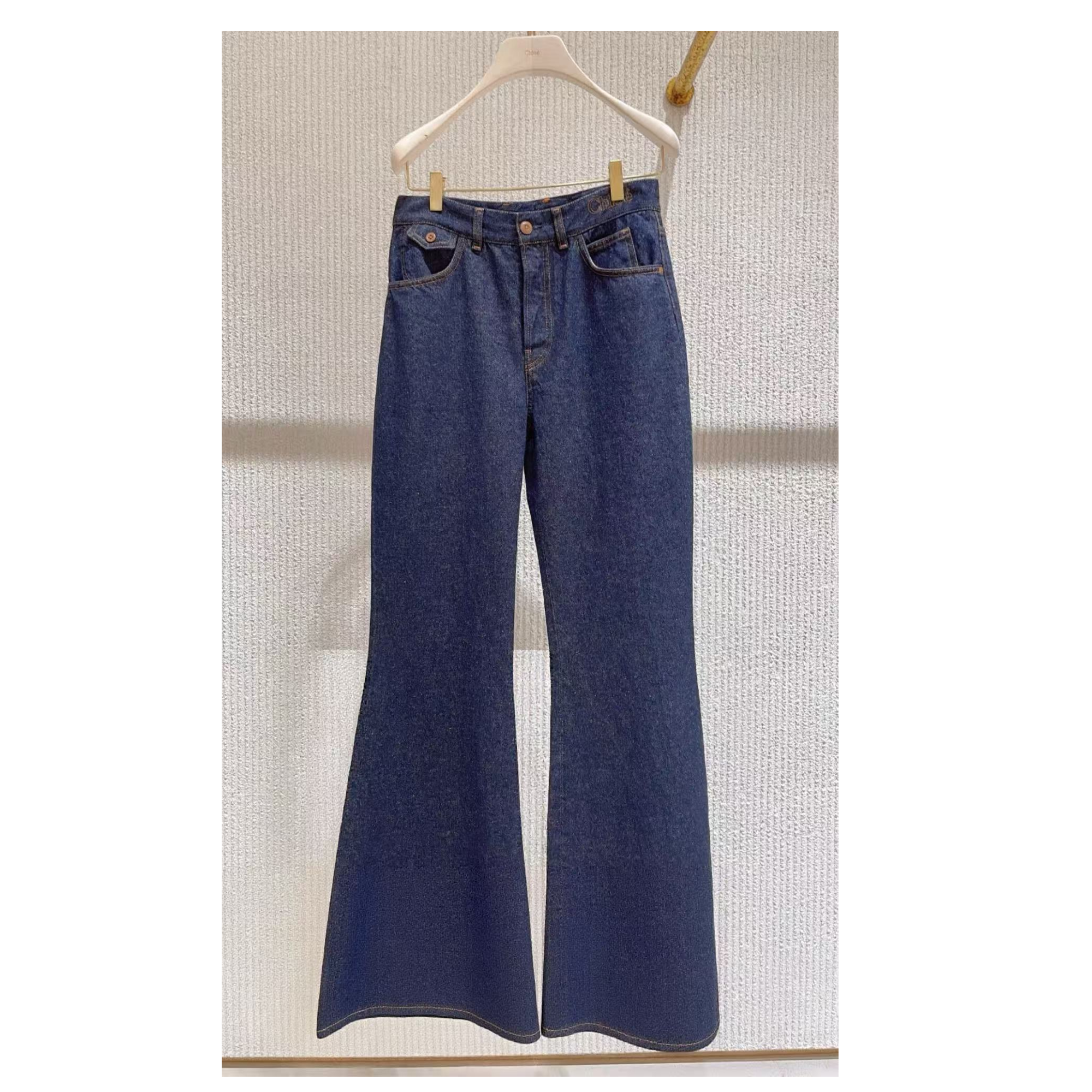 未使用 Chloe/蔻依 双双臻选/vv03013/蔻依喇叭裤/48（腰围78